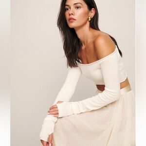 Reformation Valeria Cashmere Top